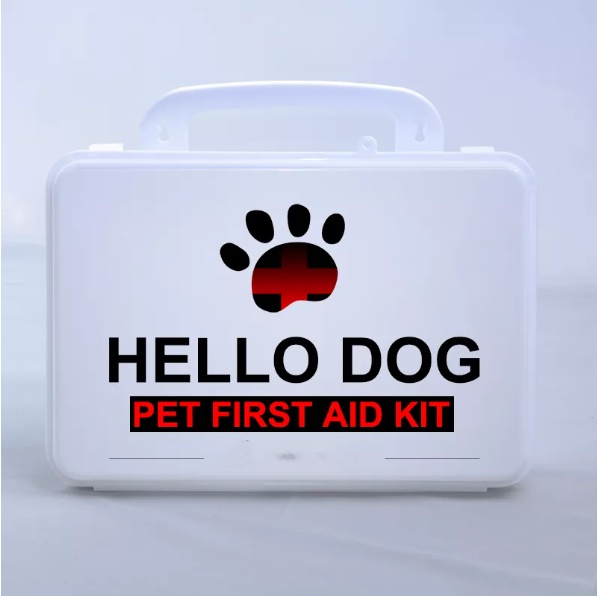 犬用救急箱ボックス ホワイト |PPペット救急箱ケース |空または充填 | OEM/ODM卸売